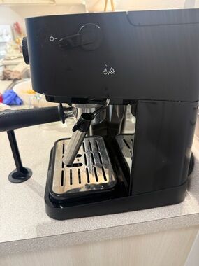 Espresso Machine with Steam Wand - Black